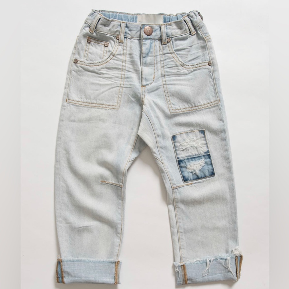 One Teaspoon Kids “Brando Saints Boyfriend Jeans”